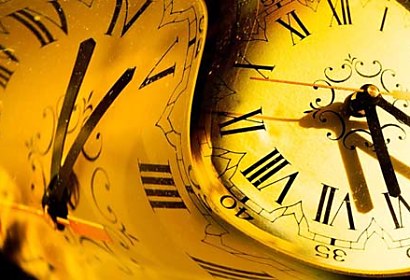 Tapeta Retro - Clock 6864